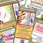 Plakate und Anzeigen Musikschule Unterschleißheim