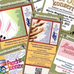 Plakate Musikschule Unterschleißheim