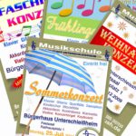 Plakate Musikschule Unterschleißheim