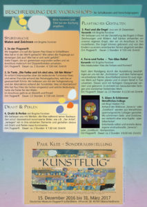 Sonderausstellung Paul Klee Info S1