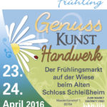 Plakat Schleißheimer Frühling