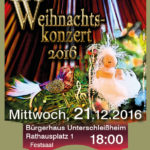 Weihnachtskonzert Musikschule Unterschleißheim