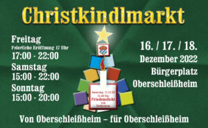 Christkindlmarkt Oberschleißheim 2022