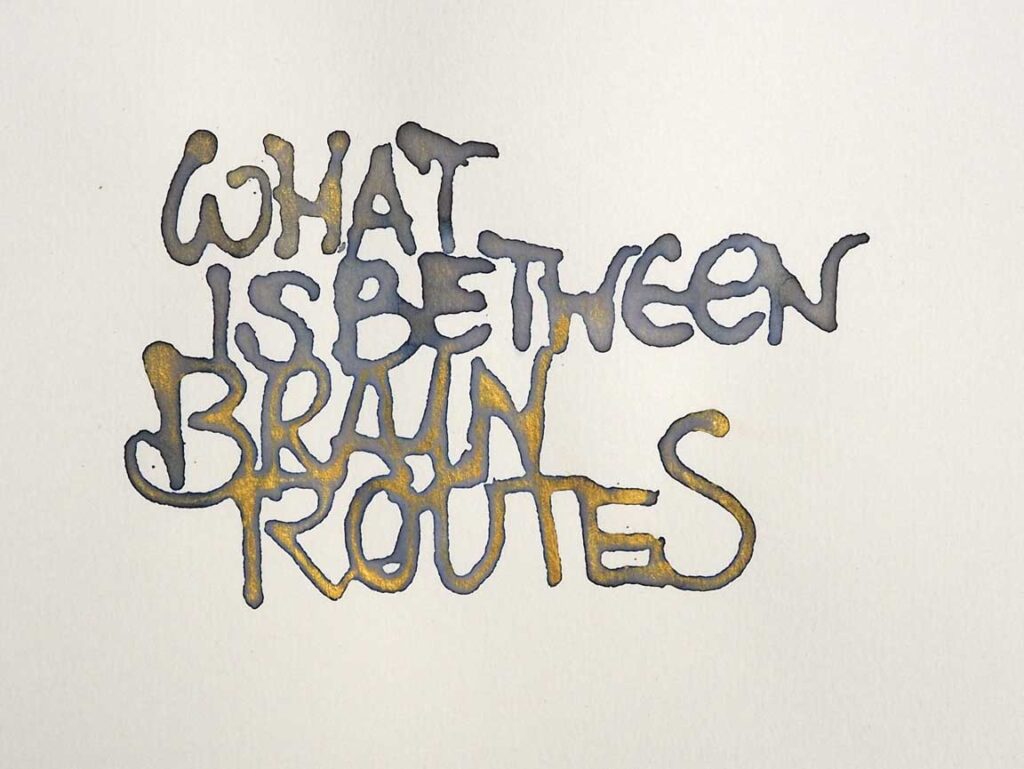 Kalligraphische Experimente