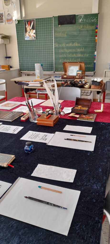 Schreibstube in der Grundschule